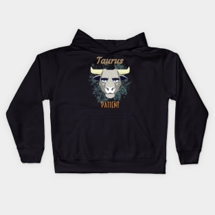 Taurus Taurus sign of the zodiac Kids Hoodie